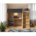 Кровать комната Bed Room №3 дуб тахо