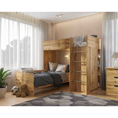 Кровать комната Bed Room №3 дуб тахо