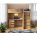 Кровать комната Bed Room №3 дуб тахо