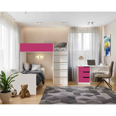 Кровать комната Bed Room №3 белый